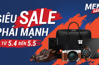 Shopee Siêu Sale Phái Mạnh Mừng “Ngày Quốc Tế Đàn Ông”
