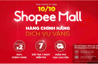 Shopee Mall là gì? Những ưu đãi đặc biệt trong gian hàng Shopee Mall