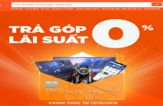 Cách mua hàng trả góp Shopee lãi suất 0% đơn giản, nhanh chóng